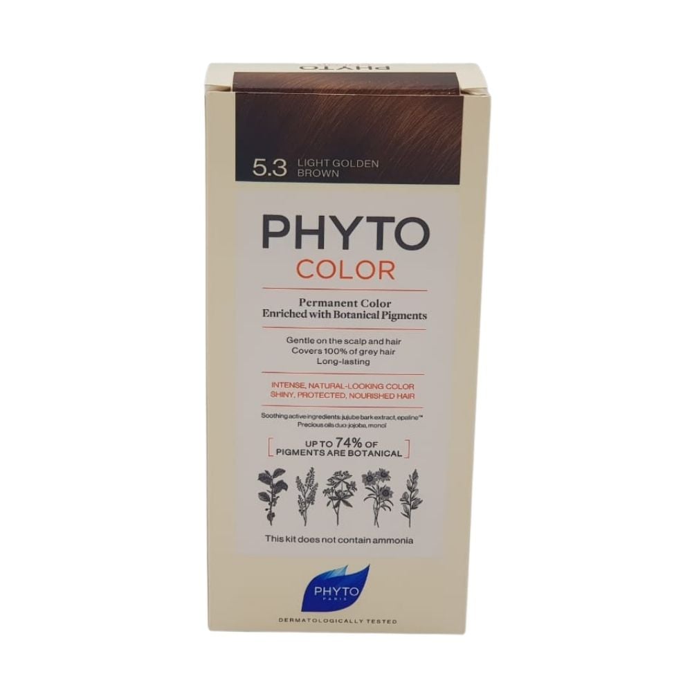 Phyto Color Permanent - 5.3 Light Golden Brown 